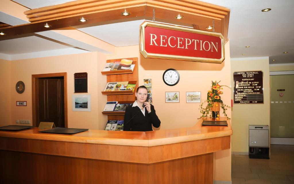 Hotel National Bad Düben Dış mekan fotoğraf